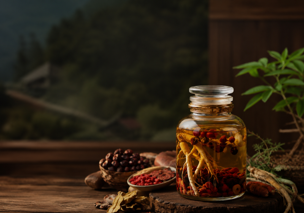 Rượu và đồ ngâm Tây Bắc